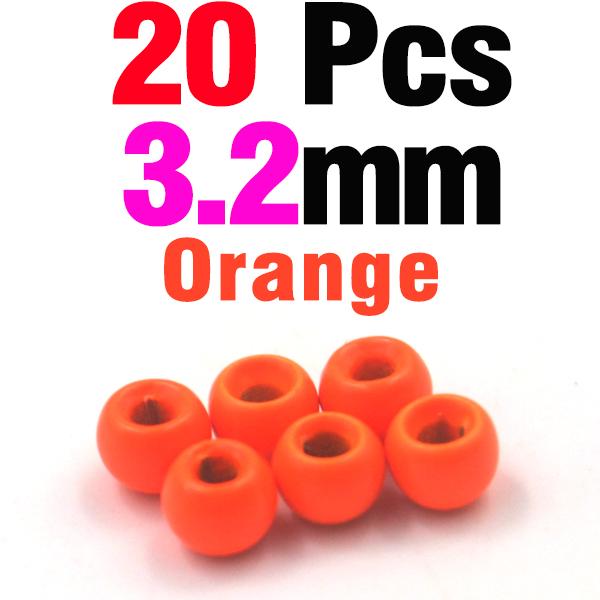 MNFT 20Pcs Brass Fly Tying Bead Beads Fly Fishing Materials Size 2mm 2.4mm 2.8mm 3.2mm 3.4mm 3.8mm