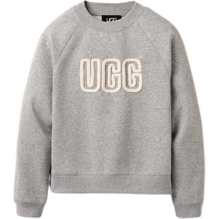 

UGG FW25 Свитшот спортивный с круглым вырезом и логотипом Женский свитшот 1171477-GRHE XS