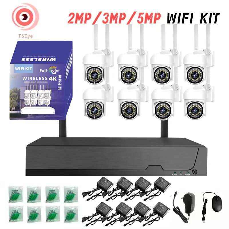 HD Dual-Light Wireless Night Vision Surveillance Camera with Mobile Remote Monitoring