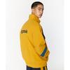 Reebok Legend Warm Up Outdoor Casual Sports Zip Collar Windbreaker Unisex Outerwear Yellow Dark-Blue REJU4EJ13Y3