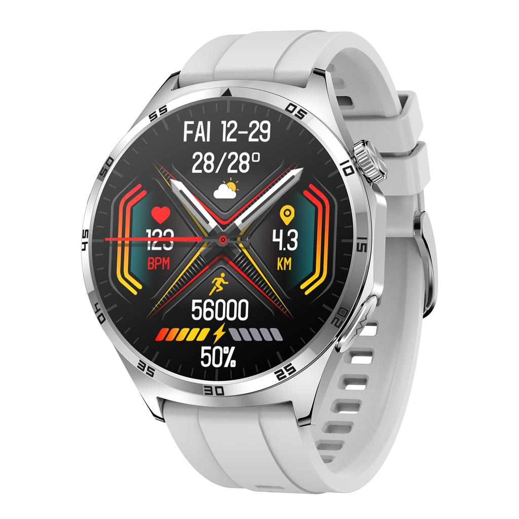 MT300 Smartwatch 1,43" Herzfrequenz Schlafmonitor Smartwatch für Männer Frauen Fitnessuhr mit 50+ Spo