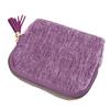 Mini Jewelry Travel Pouch Portable Small Jewelry Zipper Pouch for Necklace Bracelet Earring Purple