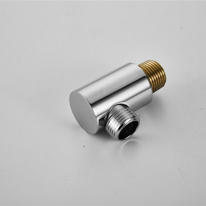 Cheap Items for Sale Bathroom Round Shower Hose Connector 1/2" NPT Wall Handshower Supply Elbow Outlet Water Spout
