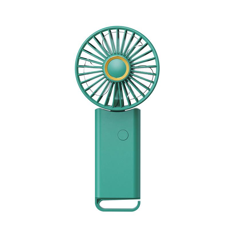 Portable USB Handheld Fan: Transparent, Strong Wind, Outdoor Use