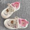 Spring Autumn Kids Board Shoes Breathable Casual Girls Fashion Sneakers Cartoon White Shoes