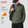 Baleno Herren Mock-Neck Thermisches Langarm-T-Shirt