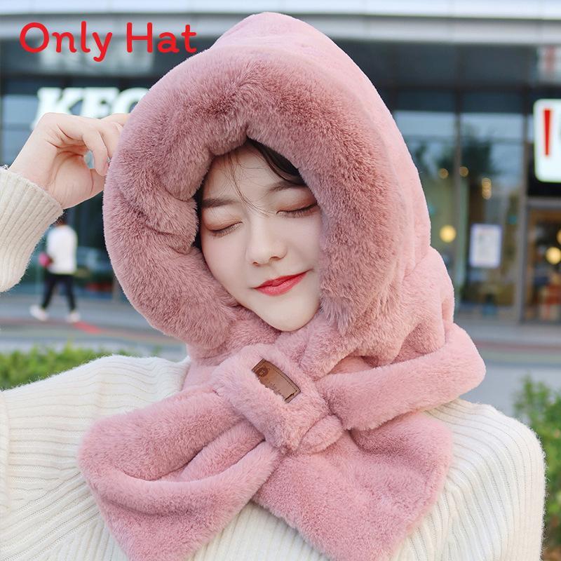 Fleece Hat And Scarf Combo For Women Windproof And Insulated Winter Wear