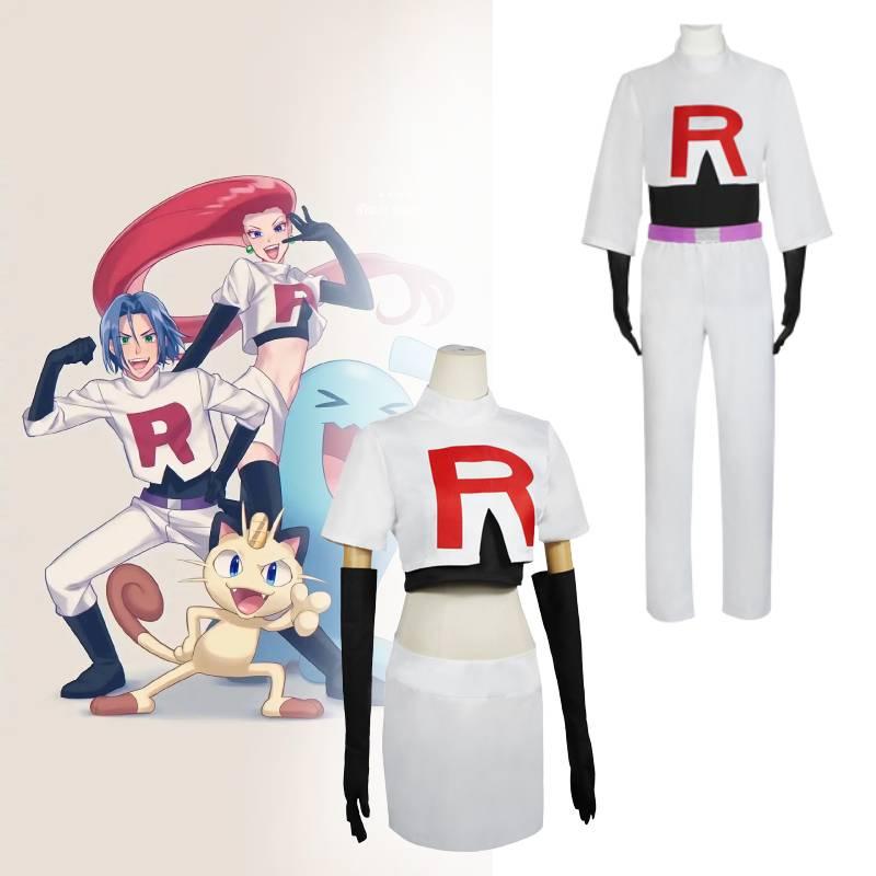 Sada cosplay kostýmů Pokémonů Pro fanoušky Ashových společníků
