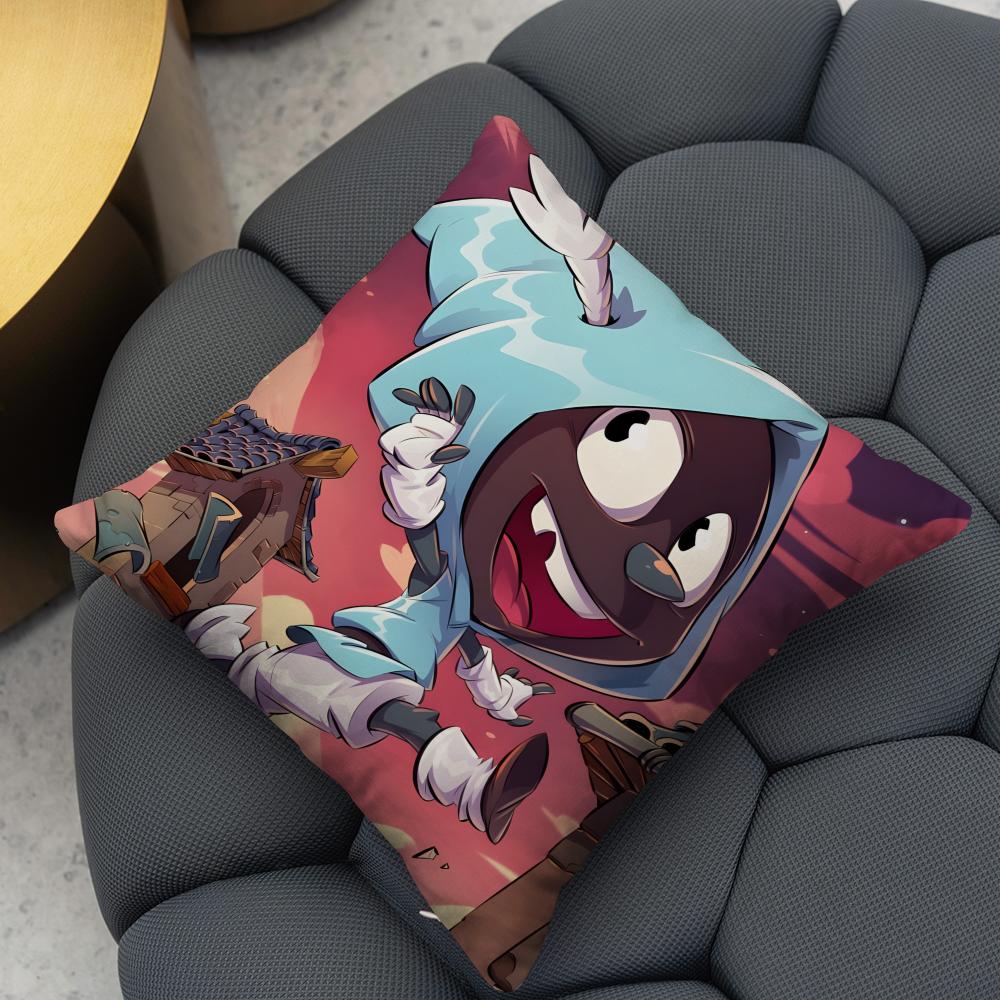 Game D-Dofus Cushion Cover 2-in-1 Reversible Plush Pillow Cover | Car/Sofa/Bed | Perfect Gift