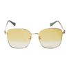 GUCCI Metal Round Frame Vintage Sunglasses Sunglasses Sunglasses Women's Gold