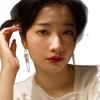 Natural pearl earrings, ear hooks, niche light luxury long niche exquisite fringed baroque chain long stud earrings