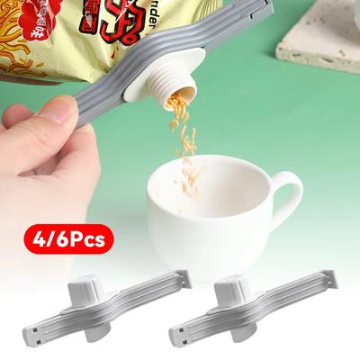 Schraubverschluss Verschlussclip Gewürzbeutel Milchpulver Salzbeutel Verschlussclip Snack Lebensmittelkonservierungsclip Gadget Küchenzubehör