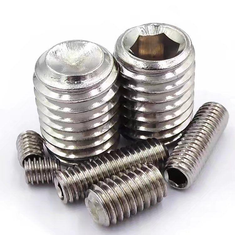 12.9 Grade Alloy Steel Hex Socket Grub Screw Cup Point DIN916