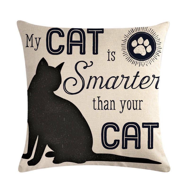 Versatile Cotton Linen Pillow Cover For Sofa Chair Car Seat Decoration