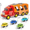 Cross-border Engineering Vehicle: Musical Inertial Fire Truck Toy for Kids