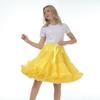 Adult Lolita Super Puffy Hexagonal Mesh Skirt Petticoat for Cosplay Dance