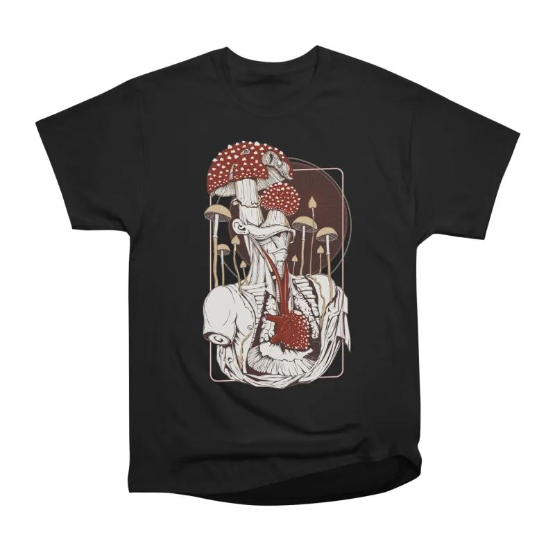 

Men Casual Shirts Short Sleeves THE SPOREBEARER Black Tees Oversized T-shirts S чёрный