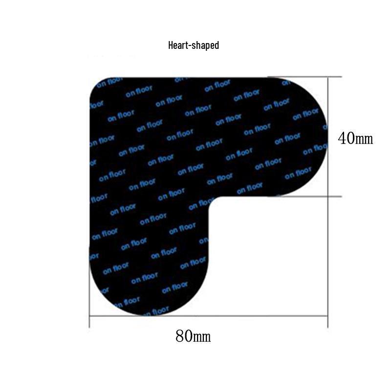 Eco-Friendly Non-Slip Washable PU Floor Mat Sticker