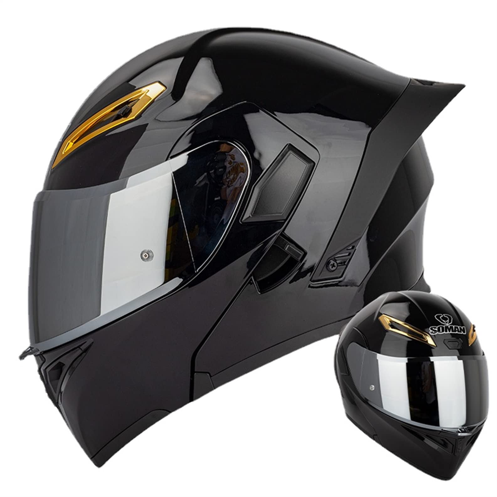 

Bicycle matching wash lining helmet, goggles, (SI-18,XL)