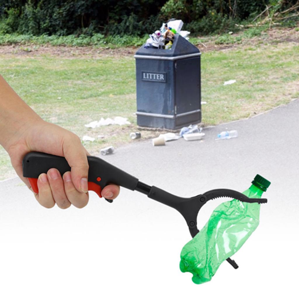 Hand Pick Up Tool Garbage Gripper Rodent Trap Reacher Grabber Pickup Tool Sanitation Cleaning Garden Household Waste Handling