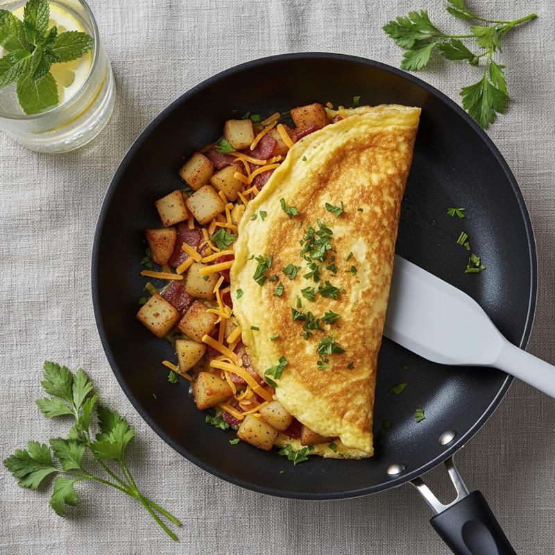 Silicone Thin Fried Egg Scoop, Cream Spatula, Heat-resistant and Non Stick Cooking Stir Suitable for Cookware, Egg Pancakes