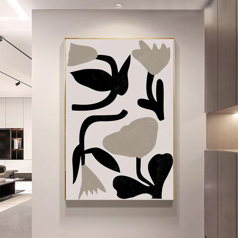 Abstract Flowers Wall Art Posters Gallery Prints Canvas Decorative Painting Wall Decoration Mural Pictures Living Room Decor