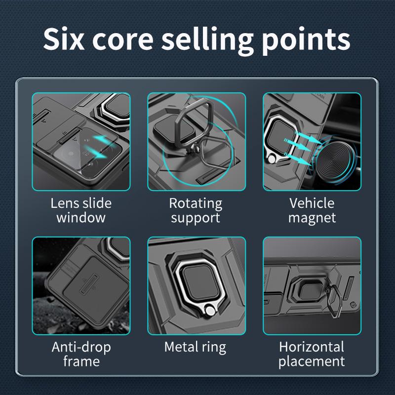 Armor Case For Xiaomi 14 14T Pro ULTRA  Heavy Duty Shockproof Anti-Scratch With Ring holder phone Cover