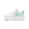 New Air Force 1 LV8 Laser Low-Top Skateboard Shoes White Infant And Toddler CW1582-100
