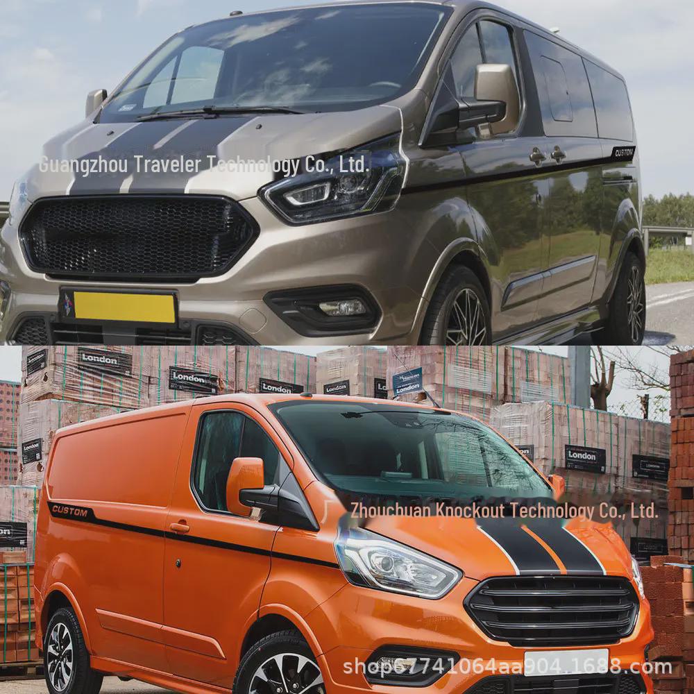 Ford Transit Tourneo Camper Door and Hood Side Stickers