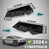 BestEvMod 4PCS Front & Rear Door Side Storage Organizer Compatible With Tesla Cybertruck 2025 2024 Interior Accessories Inner Door Handle Storage Ert