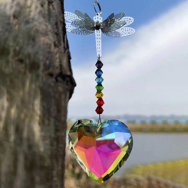 Rainbow Crystal Sun Catcher & Wind Chime Ornament