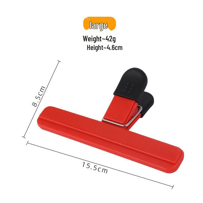 Large Multifunctional Plastic Clips for Food Sealing and Moisture-Proof Storage