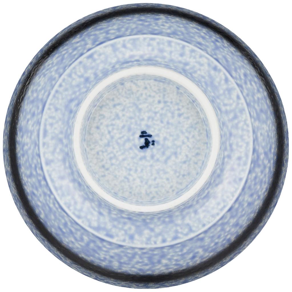 Arita Ware Ceramic Kiln [Ultimate Ramen Bowl] Blue Blossom Platinum Band Diameter Approximately 18 X Height 8cm Ramen Bowl Bowl Ceramic Dishwasher