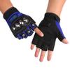 Maihan Motorcycle Steel Shell Half Finger Gloves