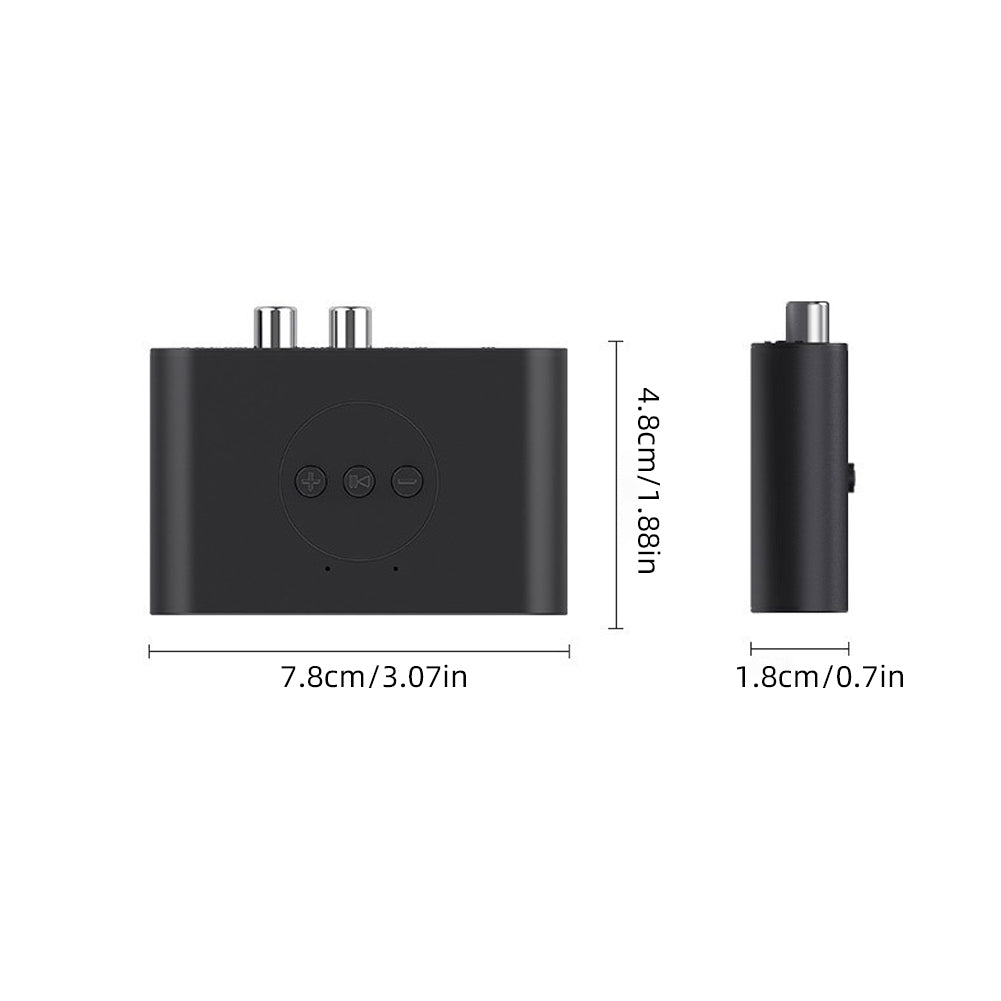 Audio Receiver Bluetooth 5.0 3.5mm AUX Jack U Disk NFC RCA Stereo Music Wireless Adapter with Mic for Car Kit Bluetooth Speaker