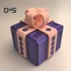 3D Printed Annoying Gift Box with Screws Colorful Square Puzzle Present Box Assembly Disassembly Toy Home Office Bookshelf Desktop Decoration Ornament
