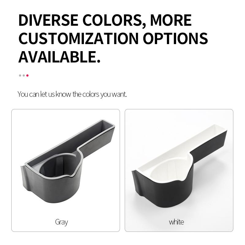 For Tesla Model 3/Y Storage Box Car Dashboard Water Cup Holder Front Instrument Panel Stowing Tidying Auto Accessori 2025-2025
