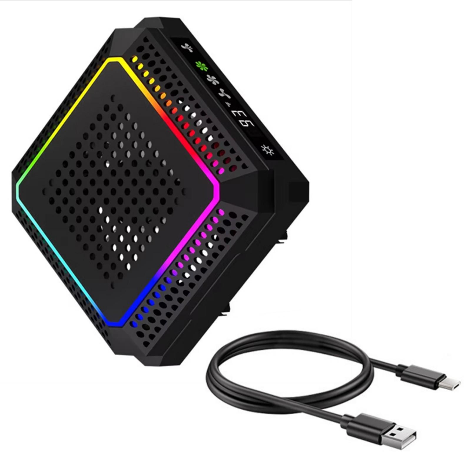 

Quiet Cooling Fan Heat Dissipation Technology & Strong ABS Construction Adjustable Coolers for Game Consoles Advanced 1