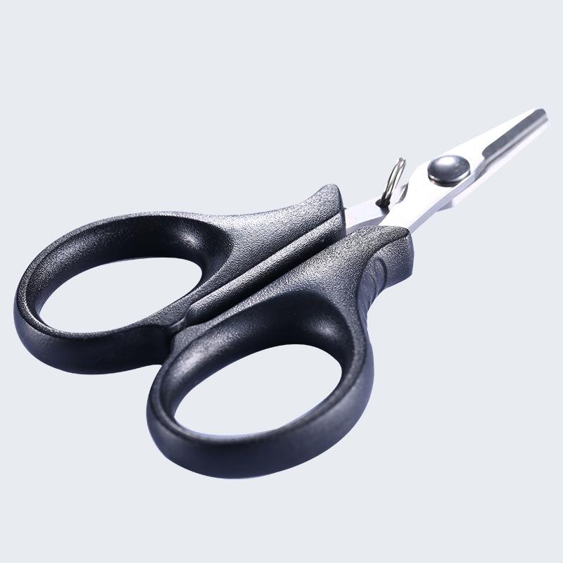 Titanium Coating Stainless Steel Fishing Scissor Plier Cut Pe Braid Line Cutter Plies Carp Fishing Accessories Tools