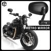 Motorrad Lenkerendspiegel für Triumph Bobber / Bonneville T120 / T100 / Trident 660 / Speed Twin 900 /1200 Retro Rückspiegel