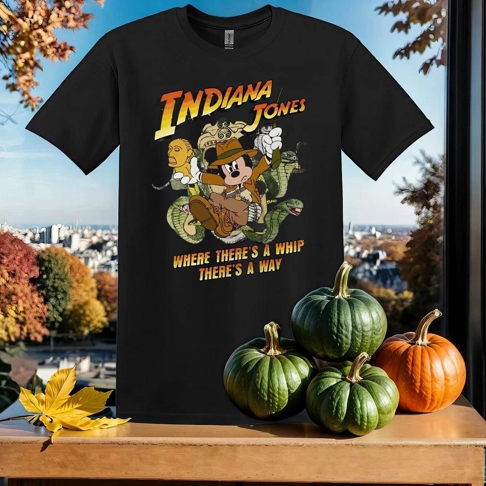 Mouse Indiana Jones Tshirt Unisex Unisex Unisex 2025 S