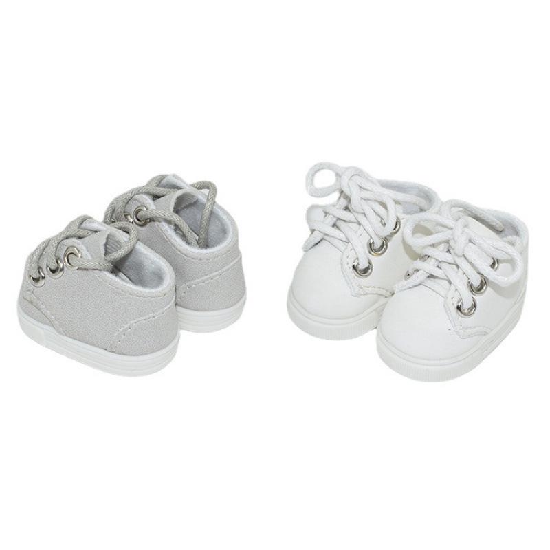 EXO 20CM Cotton Doll Shoes: Leather Shoes for Dali Li 6-Point BJD, Size 4.8x2.8CM