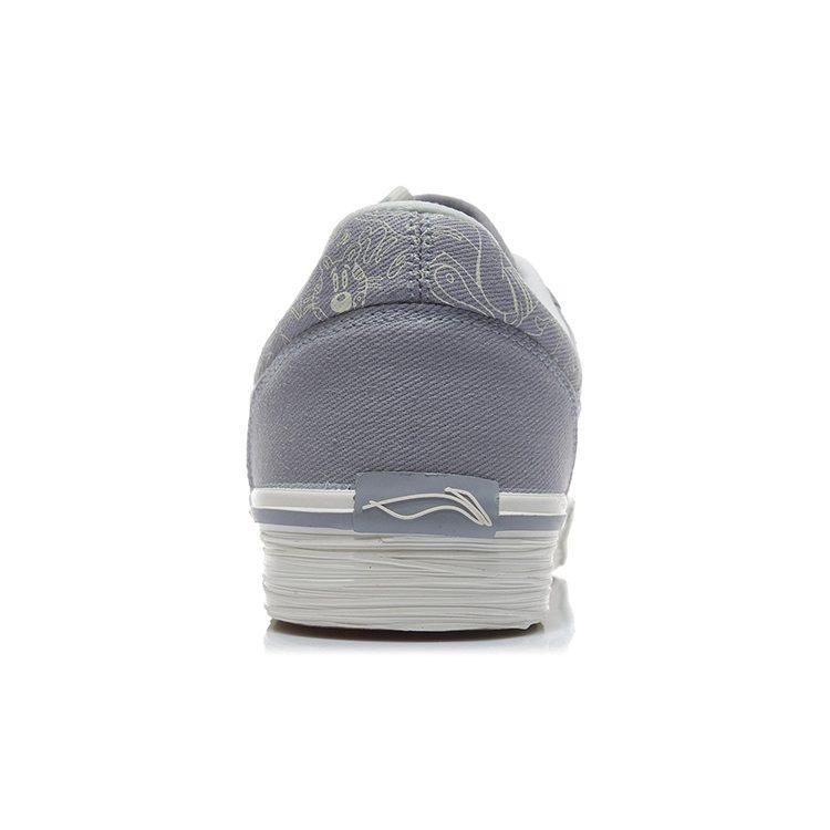 STEVEN HARRINGTON x Li Ning Slip Resistant Cushioning Abrasion Resistant Low top Skateboard Shoes Men's Snow Gray AECR105-2