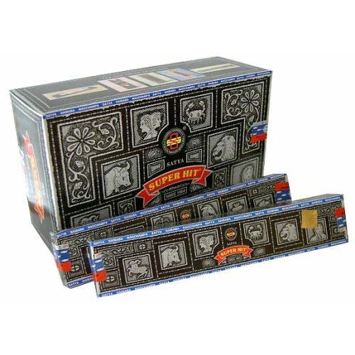 You International SATYA Super Hit 15g 12-Box Set, Oriental, 12 Boxes (15g X 12 Boxes)