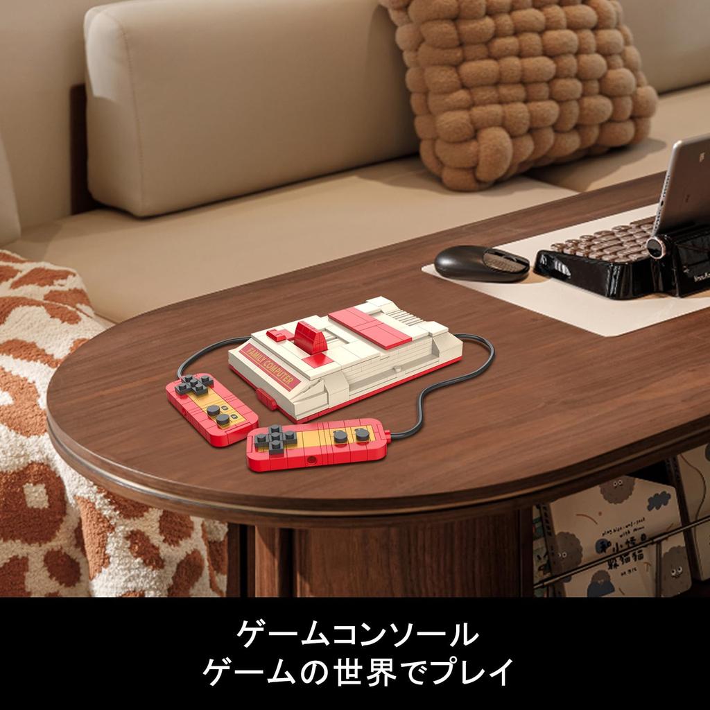 JMBricklayer Retro Game, PC, and Radio Blocks (3-pack) - Adult-friendly Office/Home Decoration, Perfect Birthday Gift for Retro Enthusiasts