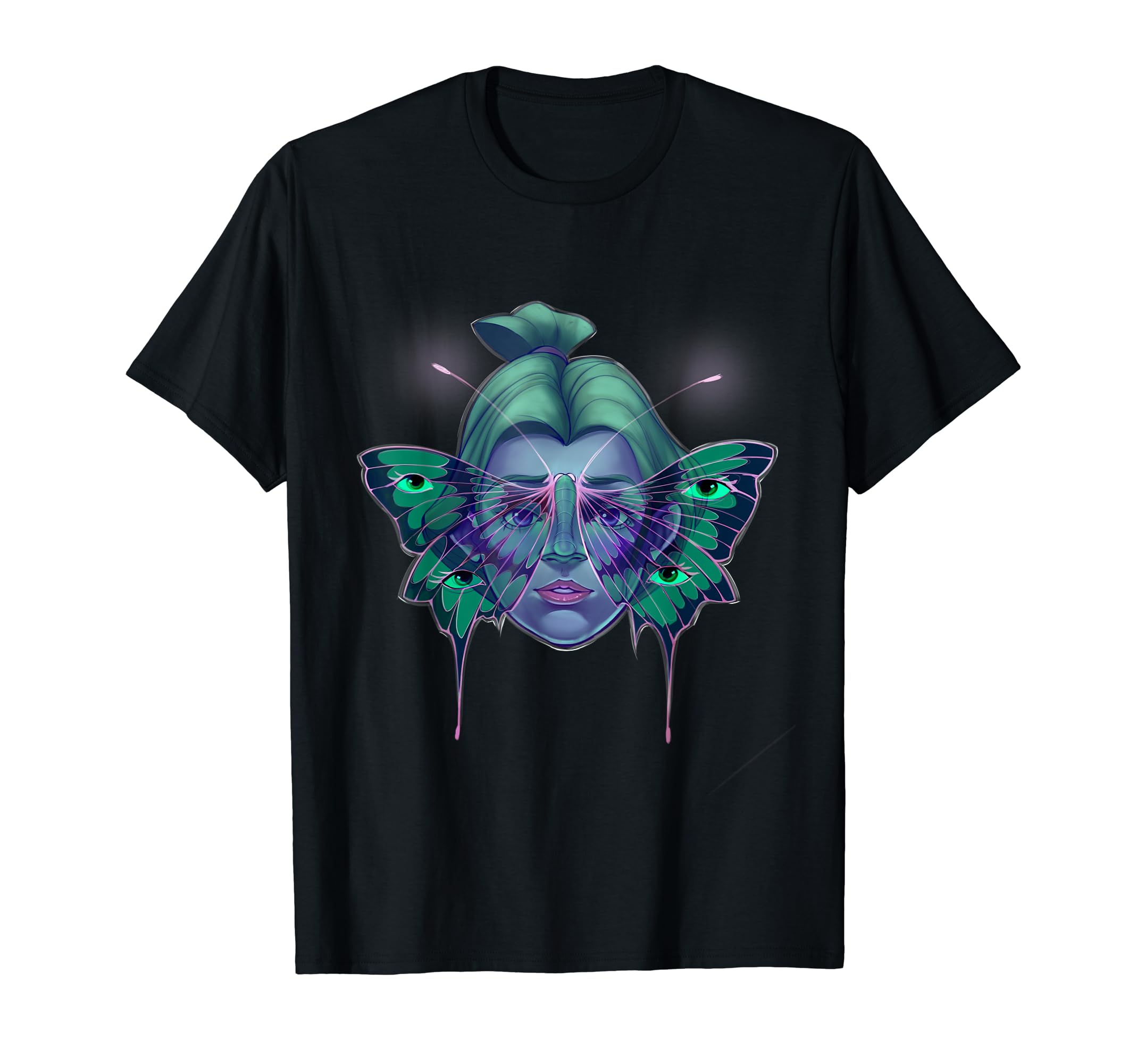 

Lady Elf Germanic Mythology Folklore Butterfly Moth Elf T-Shirt