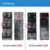 Electric Master Power Window Control Switch Glass Regulator Button for JAC SEI3 T5 T8 3750200U2210 3750030U2261 3750030U2260