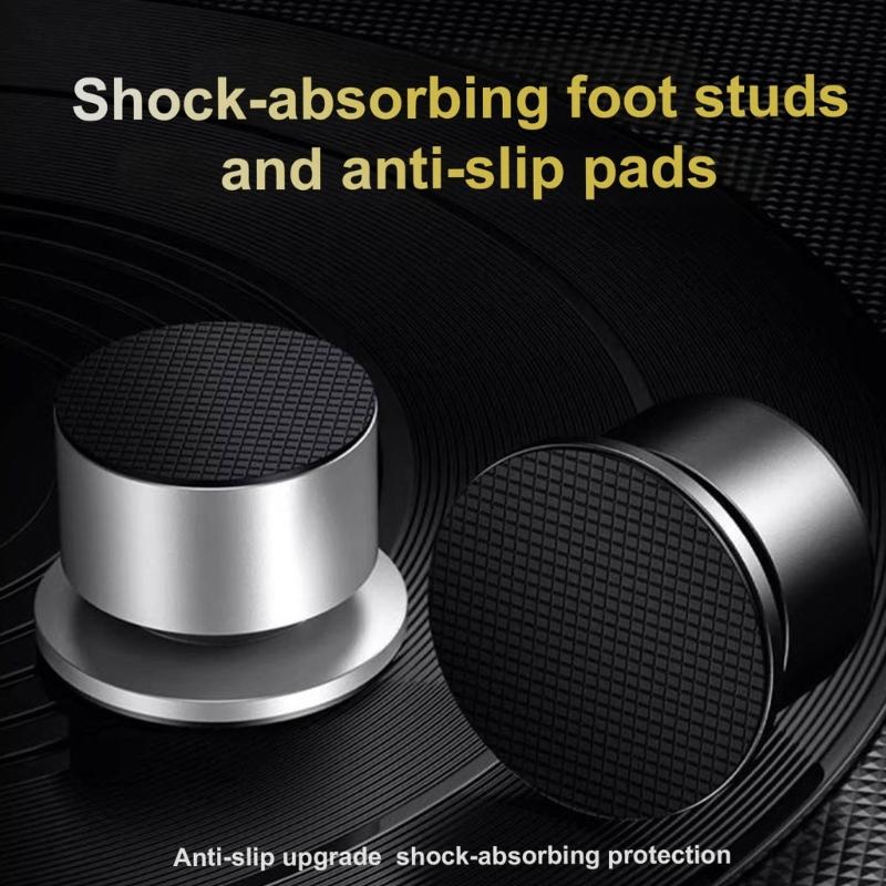 High Precisions AntiVibration Speaker Spikes Optimizes Soundstages Depth Using Advanced Resonance Dissipation Technology
