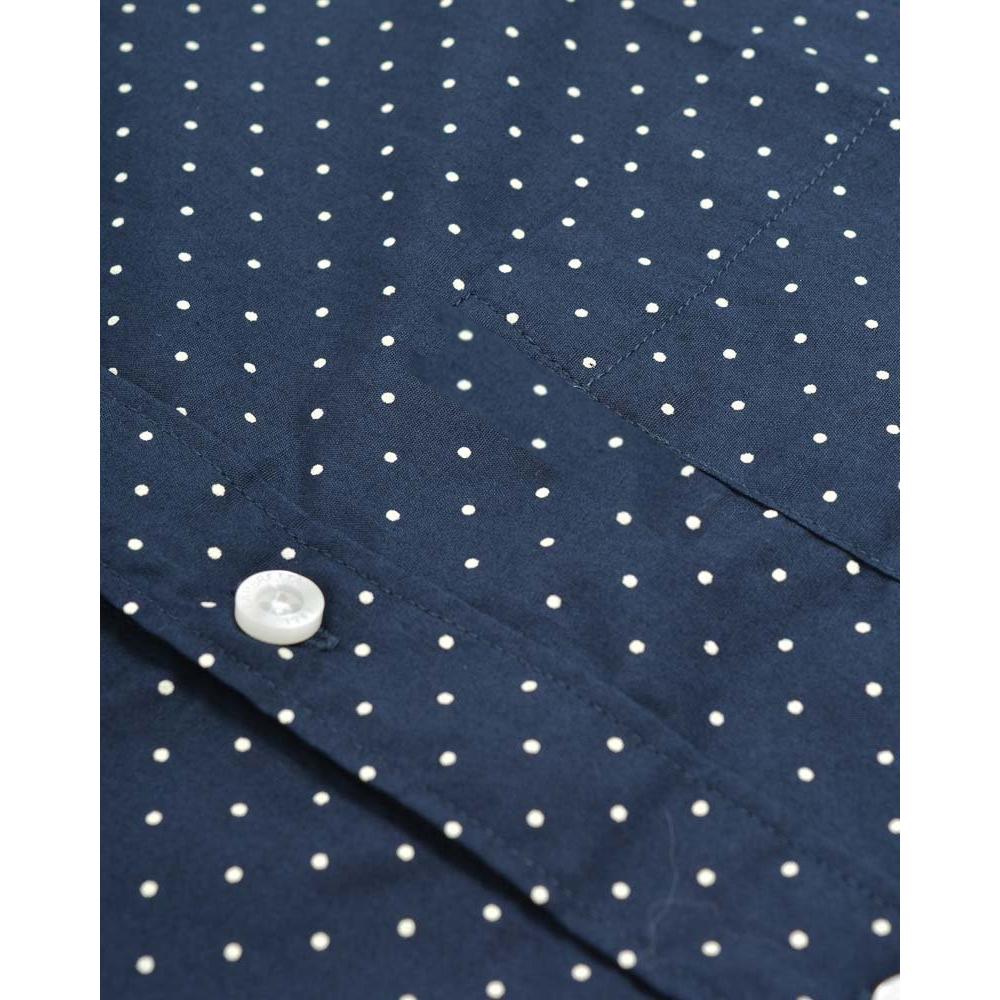 Lambretta Mens Pin Dot Long-Sleeved Shirt