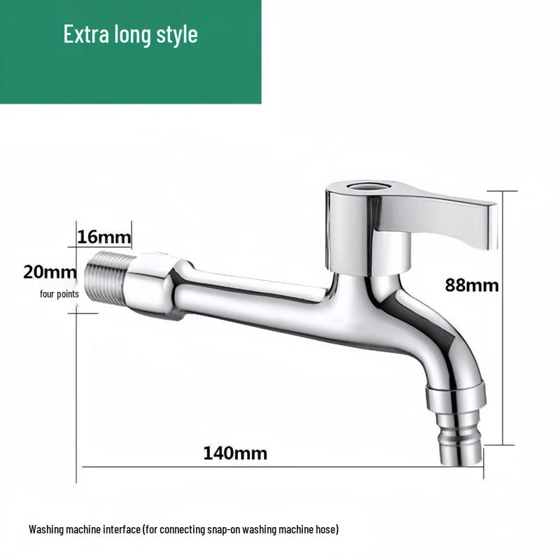 TLXT Copper Dual-Use Washing Machine Faucet